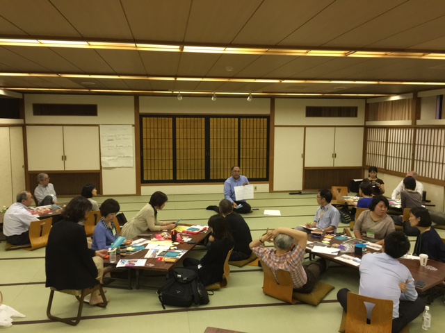 An IAF Japan Facilitator's Evening with visiting presenter Vinay Kumar