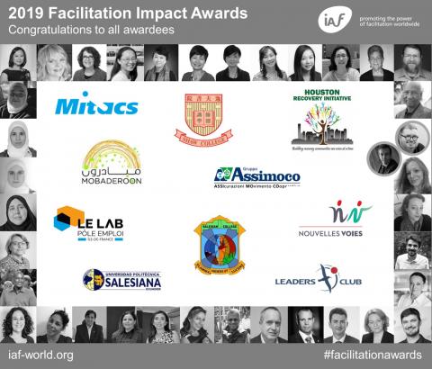 2019 Facilitation Impact Award winners