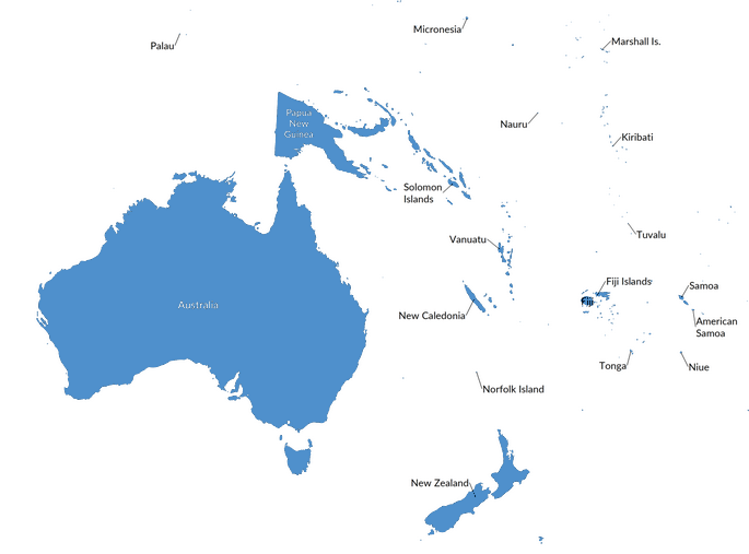 Oceania region